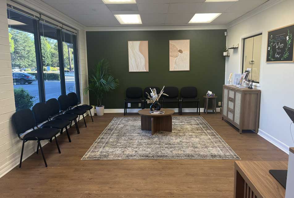 Capital Chiropractic In Sacramento reception desk